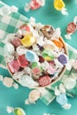 Assorted Sweet Saltwater Taffy Royalty Free Stock Photo