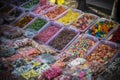 Assorted sweets at the marketplace