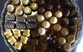 assorted sweets on party table Royalty Free Stock Photo