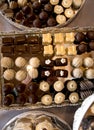 assorted sweets on party table Royalty Free Stock Photo