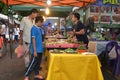 Assorted type of grilled seafood fish for dinner at Kota Kinabalu