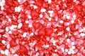 Assorted valentines candy background Royalty Free Stock Photo