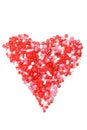Assorted valentines candy heart Royalty Free Stock Photo