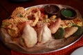 Assorted vegetarian indian food Royalty Free Stock Photo