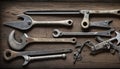 Assorted Vintage Metal Tools