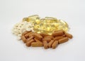 Assorted Vitamins Royalty Free Stock Photo