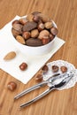 Assorted Whole Nuts In A Bowl Royalty Free Stock Photo