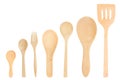 Assorted wooden cutlery