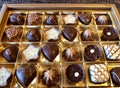 Assortiment of fine Swiss chocolate