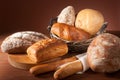 Assortment of baked bread