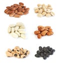 Assortment of beans Royalty Free Stock Photo