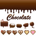 Assortment Chocolates Royalty Free Stock Photo