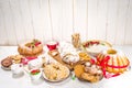 Assortment Christmas baking sweet