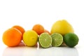 Assortment citrus fruit Royalty Free Stock Photo