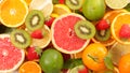 Assortment of citrus fruit Royalty Free Stock Photo