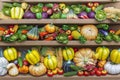 Fruit and vegetable Royalty Free Stock Photo