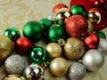 colorful & sparkly Christmas balls (decoration for tree)