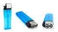 Blue Lighter Bundle Royalty Free Stock Photo