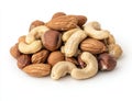Assortment of delicious nuts Royalty Free Stock Photo