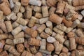 Assortment of French wine corks Royalty Free Stock Photo