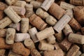 Assortment of French wine corks Royalty Free Stock Photo