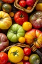 Assortment of Fresh Heirloom Tomatoes Royalty Free Stock Photo