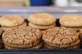 Assortment of Freshly Baked Various Cookies piled high