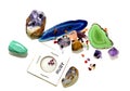 Assortment of Gemstones Royalty Free Stock Photo