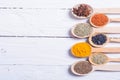 Assortment of spices