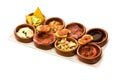 Assortment of tapas aperitif Royalty Free Stock Photo