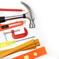 Assorted work tools Royalty Free Stock Photo