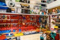 Assortment Of Tools In Tool Shed Workshop