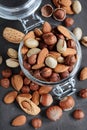 Assorty of nuts Royalty Free Stock Photo