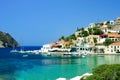 Assos, Kefalonia, Greece - Beach and Marina View