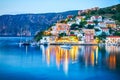 Assos, Greece. Idyllic Kefalonia picturesque village, Greek Islands