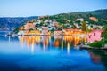 Assos, Greece. Idyllic Kefalonia picturesque village, Greek Islands