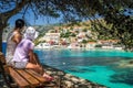 Assos on the Island of Kefalonia in Greece