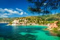 Assos on the Island of Kefalonia in Greece