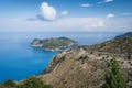 Assos town on Cephalonia Ionian island in Greece. Summer travel vacation Royalty Free Stock Photo