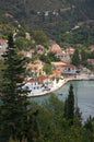 Assos village in Cephalonia Royalty Free Stock Photo