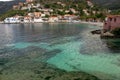 Assos village in Cephalonia Royalty Free Stock Photo