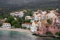 Assos village in Cephalonia Royalty Free Stock Photo