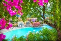 Assos village in Kefalonia Royalty Free Stock Photo