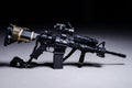 Assult automatic rifle Royalty Free Stock Photo