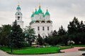 Assumption cathedral. Kremlin in Astrakhan, Russia. Color photo.