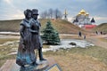 Assumption cathedral. Kremlin in Dmitrov, ancient town in Moscow region.