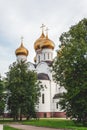 Assumption cathedral of the Russian orthodox church, Yaroslavl Royalty Free Stock Photo