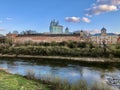 Assumption Cathedral and Smolensk Fortress in Russia.