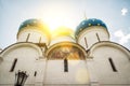 Assumption Cathedral in Trinity Lavra of St Sergius in Sergiyev