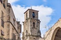 Assumption church bell tower at Calaceite, Spain